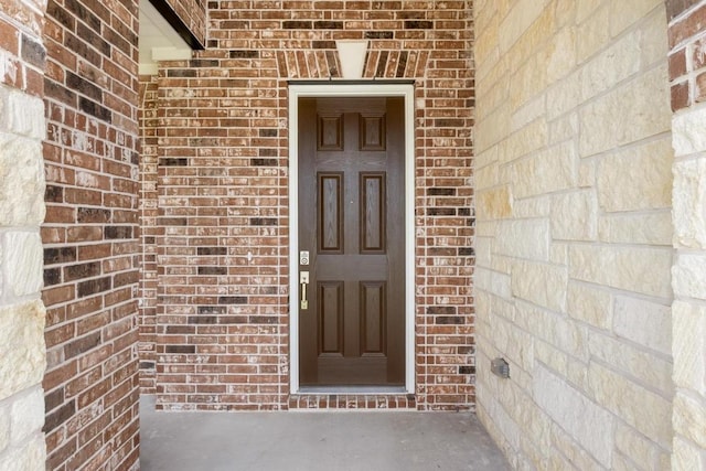 3715 Liberi Ln, Round Rock, TX 78665 - property entrance with brick siding