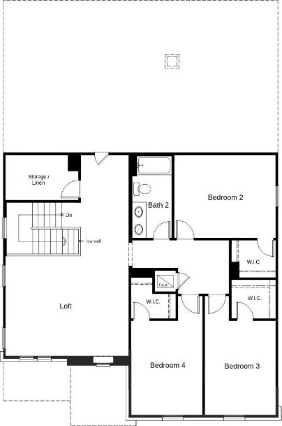 3715 Liberi Ln, Round Rock, TX 78665 - view of floor plan / room layout