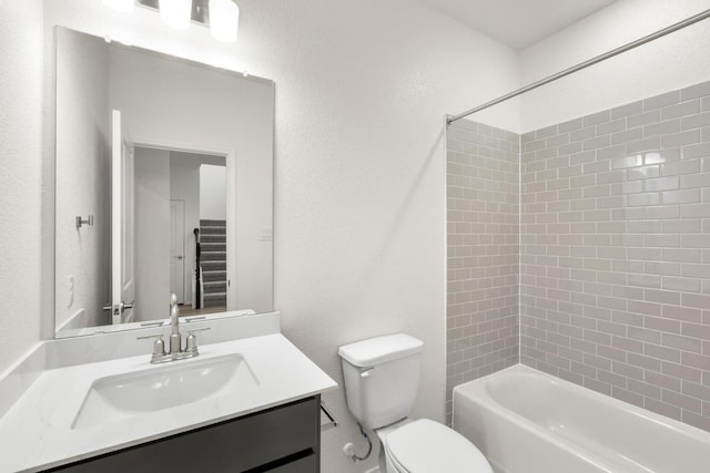 3715 Liberi Ln, Round Rock, TX 78665 - bathroom featuring vanity and shower / tub combination