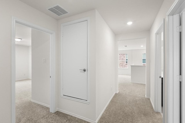 3715 Liberi Ln, Round Rock, TX 78665 - hallway with carpet and recessed lighting