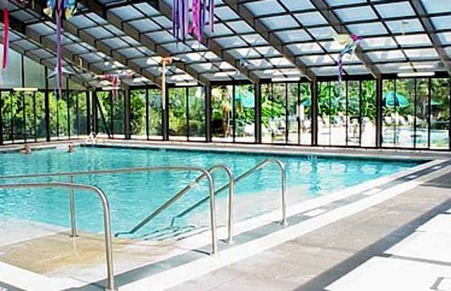 306 Iron Rail Ln, Georgetown, TX 78633 - view of indoor pool