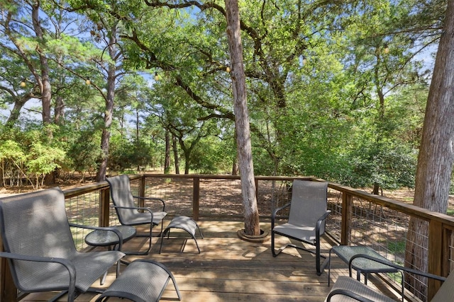 236 Pony Express Dr, Smithville, TX 78957 - view of deck