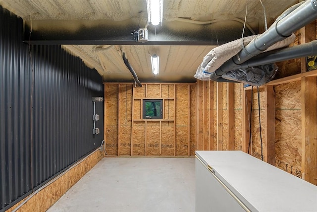 1327 Bonham Ter Unit B, Austin, TX 78704 - basement featuring refrigerator