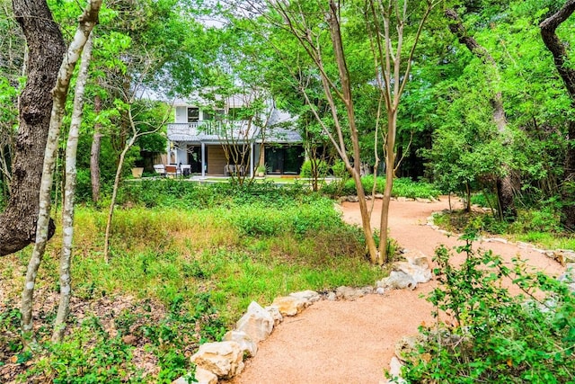 4407 Ganymede Dr, Austin, TX 78727 - view of yard featuring a deck
