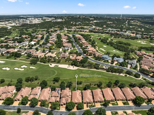 9 Borello Dr Unit 9, Austin, TX 78738 - aerial perspective of suburban area featuring a local golf course