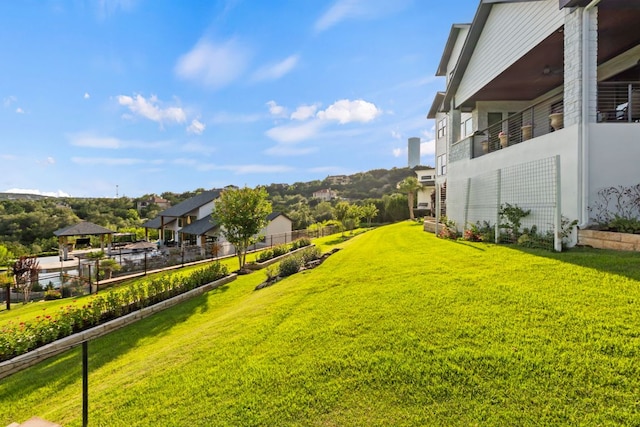 1300 Sparrow Ln, Austin, TX 78734 - view of yard