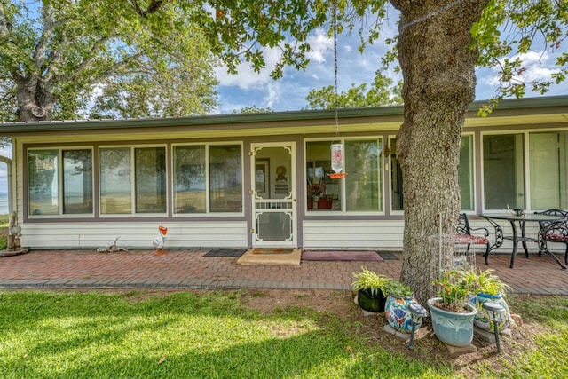 106 Chuckwagon, Burnet, TX 78611 - view of front of home featuring a patio area