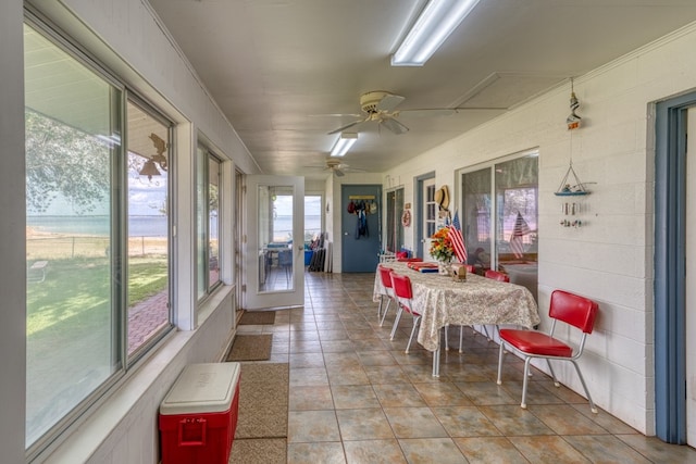 106 Chuckwagon, Burnet, TX 78611 - sunroom / solarium featuring tile patterned floors