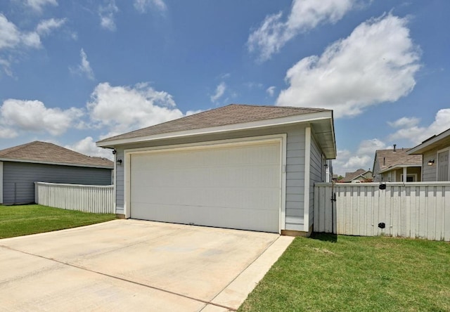 244 Fabion St, Kyle, TX 78640 - view of detached garage