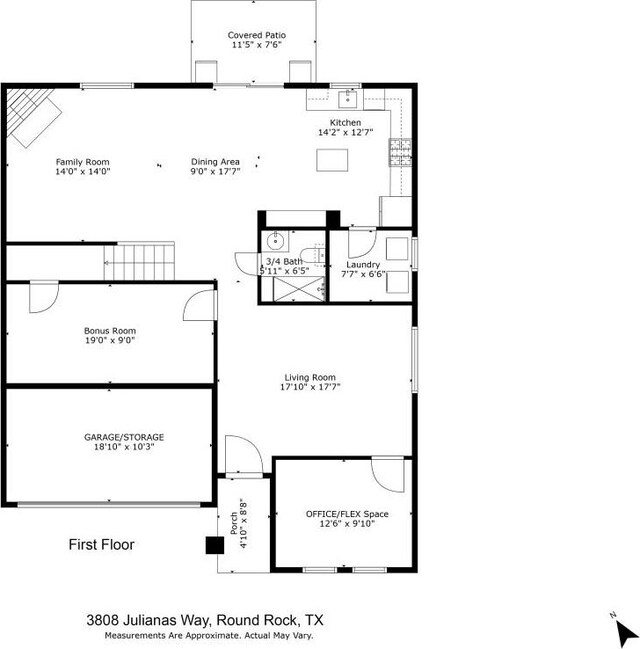 3808 Julianas Way, Round Rock, TX 78665 - photo 14