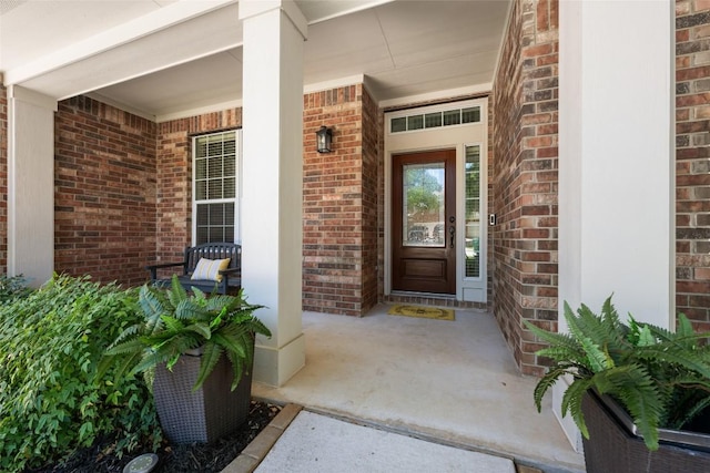 2500 Melekhin Bnd, Cedar Park, TX 78613 - property entrance featuring covered porch and brick siding