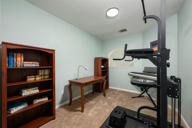 2500 Melekhin Bnd, Cedar Park, TX 78613 - workout area with carpet floors and baseboards