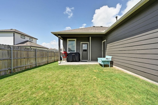 170 Banff Dr, Kyle, TX 78640 - view of yard featuring a patio area
