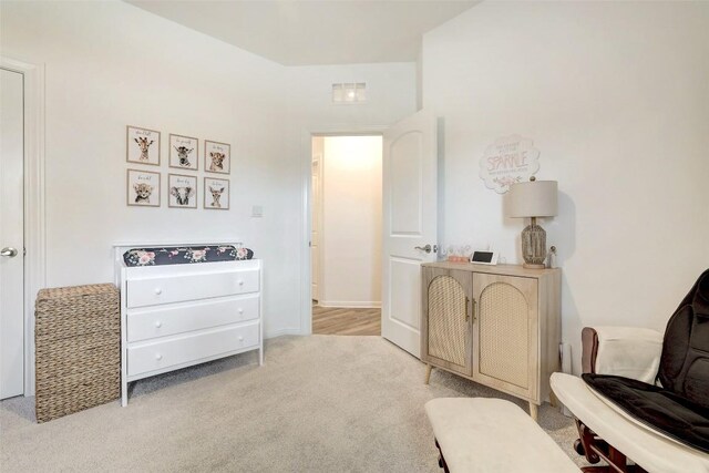 112 Silver Ridge Dr, Georgetown, TX 78633 - sitting room featuring carpet floors and baseboards