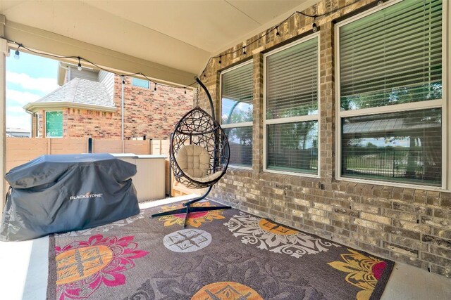 112 Silver Ridge Dr, Georgetown, TX 78633 - view of patio / terrace featuring grilling area