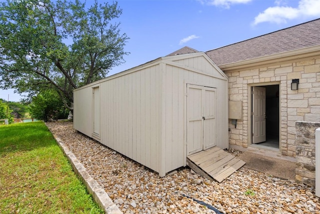 22126 Briarcliff Dr, Spicewood, TX 78669 - view of shed