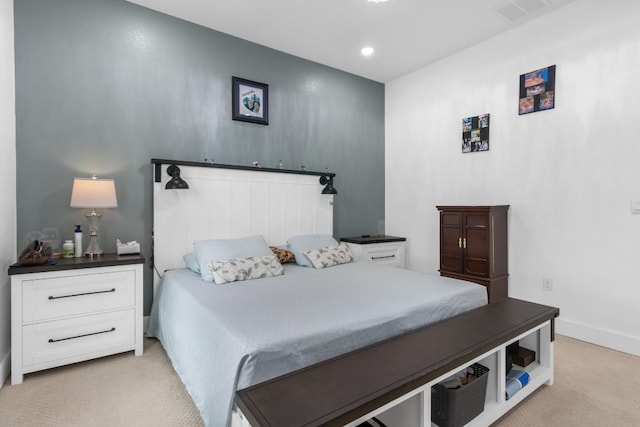 123 Zacate St, Elgin, TX 78621 - bedroom with light colored carpet and recessed lighting