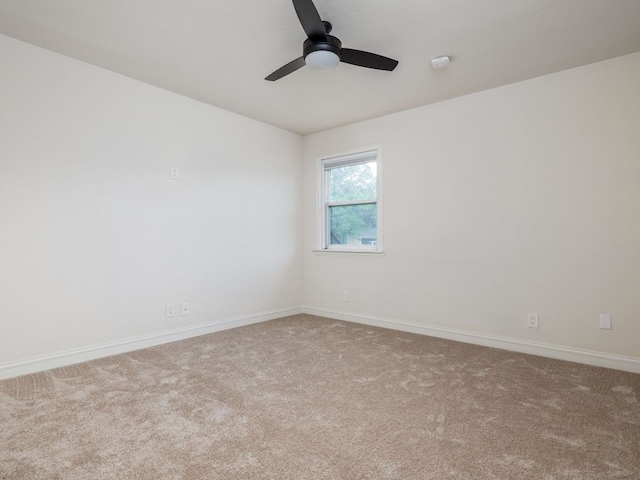 10310 Holme Lacey Ln, Austin, TX 78750 - empty room with carpet floors and ceiling fan