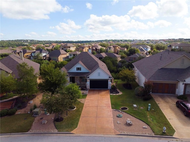 201 Glenfiddich Ln, Austin, TX 78738 - aerial perspective of suburban area