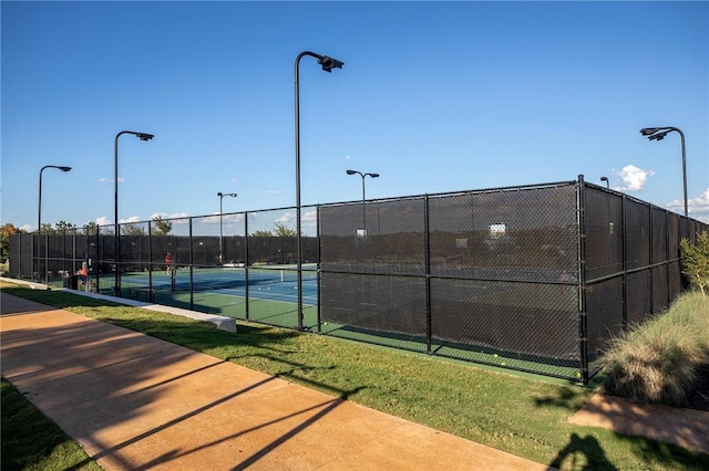 201 Glenfiddich Ln, Austin, TX 78738 - view of tennis court