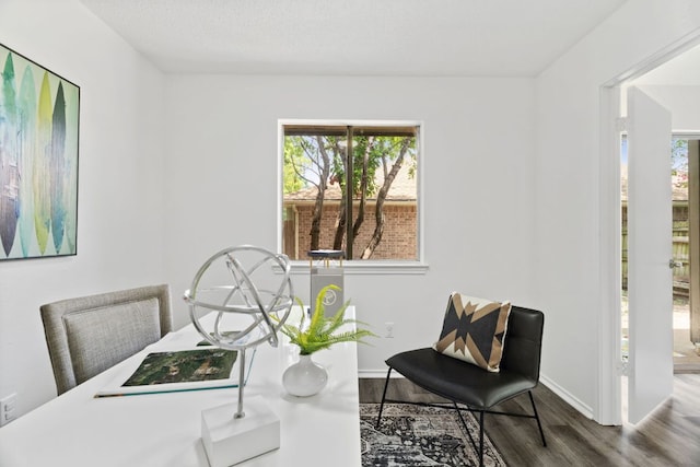 800 Saunders Dr, Round Rock, TX 78664 - dining room featuring wood finished floors and baseboards