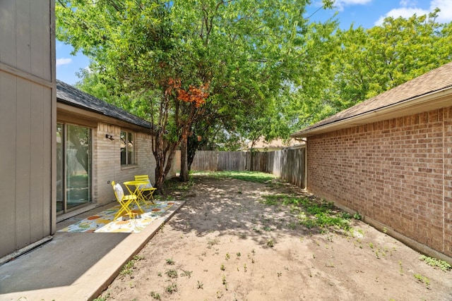 800 Saunders Dr, Round Rock, TX 78664 - fenced backyard featuring a patio