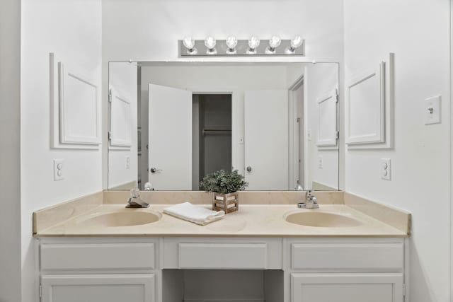 800 Saunders Dr, Round Rock, TX 78664 - full bath featuring double vanity