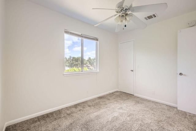 1301 Still Meadow Dr, Leander, TX 78641 - spare room with carpet flooring and a ceiling fan