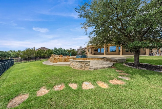 105 Quiet Oak Cv, Liberty Hill, TX 78642 - view of yard featuring a patio