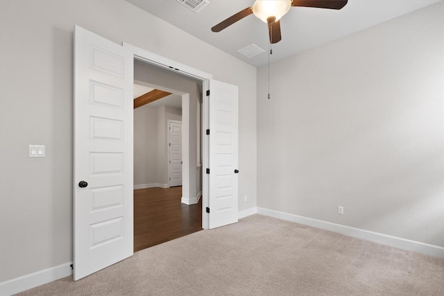 416 Hereford Loop, Hutto, TX 78634 - carpeted spare room with ceiling fan and baseboards