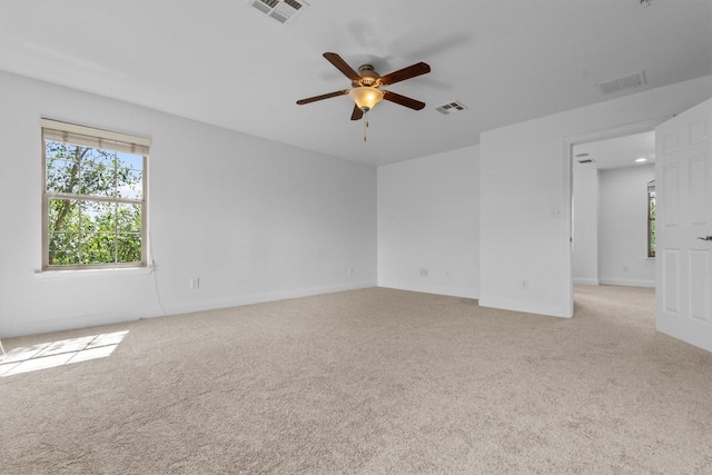 2003 Woodway Dr, Leander, TX 78641 - unfurnished room featuring ceiling fan and light carpet