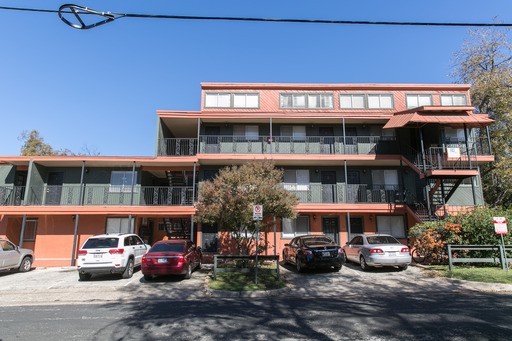 1010 W 23rd St Unit 2, Austin, TX 78705 - view of apartment building / complex featuring uncovered parking