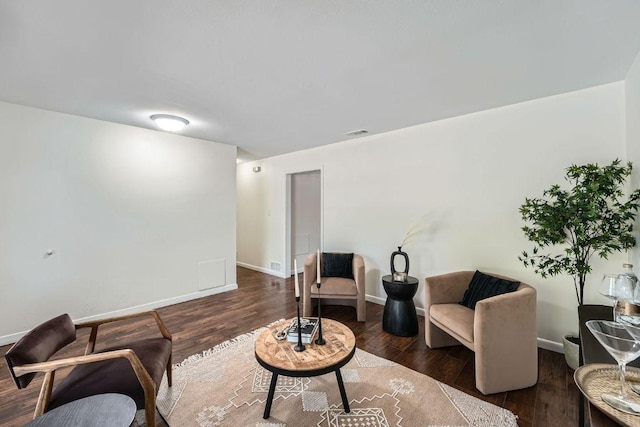 9504 Hansford Dr, Austin, TX 78753 - living room with wood finished floors and baseboards