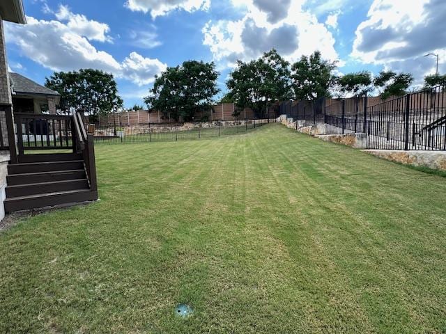 900 Elenora Dr, Leander, TX 78641 - view of yard featuring stairs