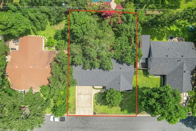 4504 Bilboa Dr, Austin, TX 78759 - view of subject property featuring property parcel outlined