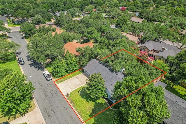 4504 Bilboa Dr, Austin, TX 78759 - view of property location featuring property parcel outlined