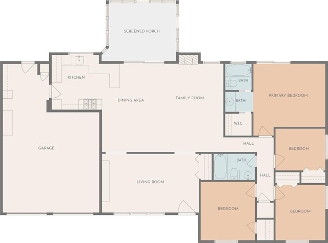 4504 Bilboa Dr, Austin, TX 78759 - view of floor plan / room layout