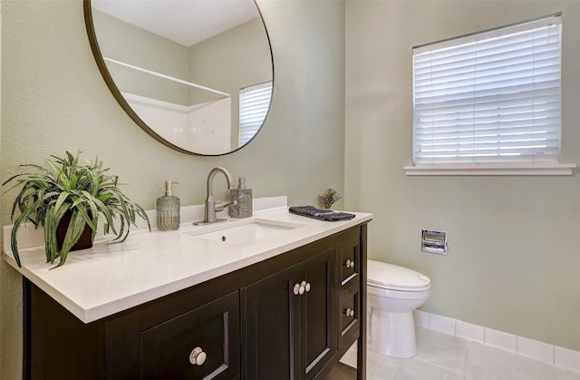 4412 Red River St, Austin, TX 78751 - full bathroom with vanity, tile patterned flooring, and a shower