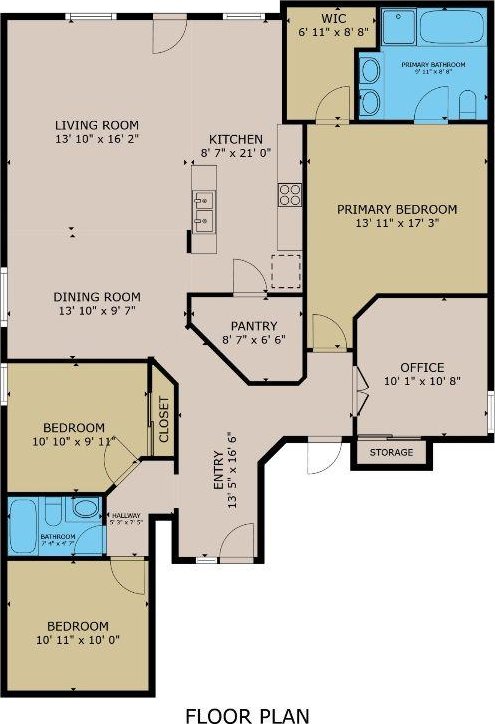 1141 Stone Forest Trl, Round Rock, TX 78681 - view of property floor plan