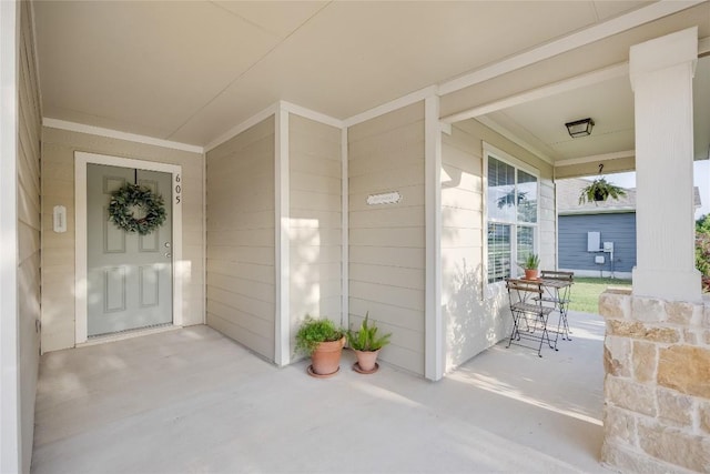 605 Liard River Rd, Hutto, TX 78634 - property entrance featuring covered porch