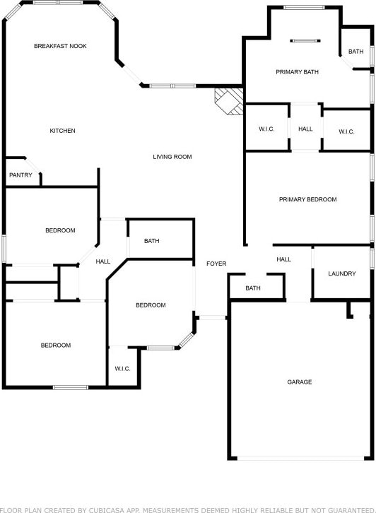 8305 Split Trail Cv, Temple, TX 76502 - view of floor plan / room layout