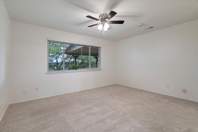 8432 Antero Dr, Austin, TX 78759 - carpeted spare room featuring a ceiling fan and baseboards