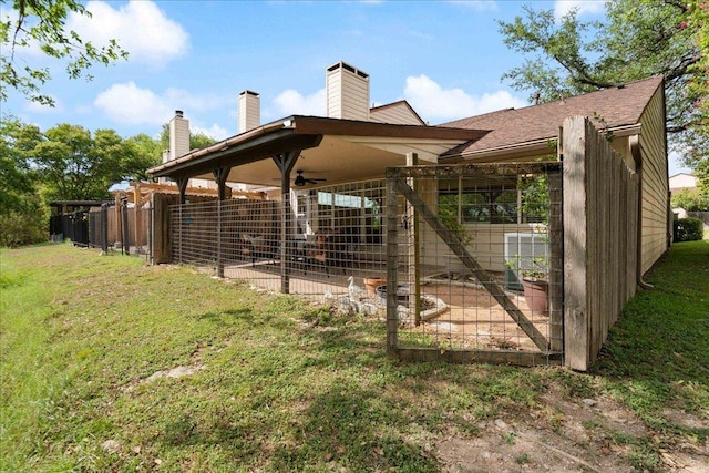 8432 Antero Dr, Austin, TX 78759 - exterior space featuring ceiling fan