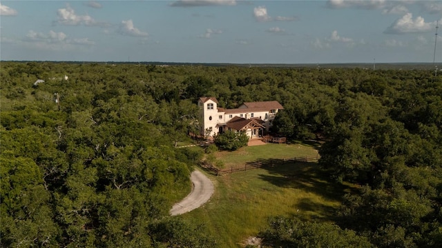 790 Enchanted Oaks Dr, Driftwood, TX 78619 - view of property location with a forest