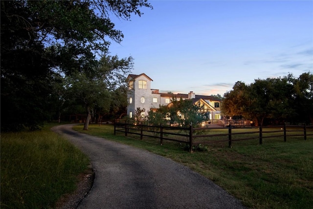 790 Enchanted Oaks Dr, Driftwood, TX 78619 - view of asphalt driveway