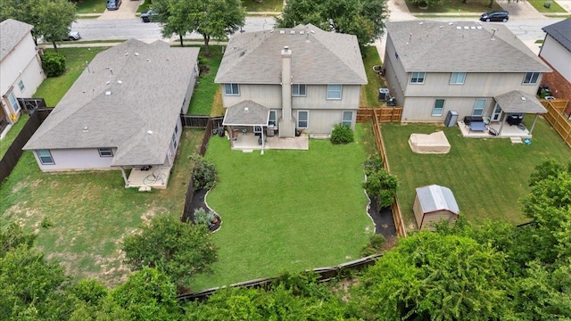 2818 Shadowpoint Cv, Round Rock, TX 78665 - aerial view of residential area