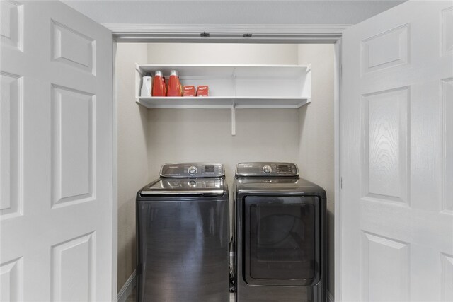 11400 W Parmer Ln Unit 4, Cedar Park, TX 78613 - washroom featuring washing machine and clothes dryer