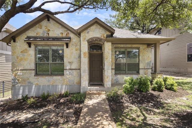 11400 W Parmer Ln Unit 4, Cedar Park, TX 78613 - property entrance featuring stone siding