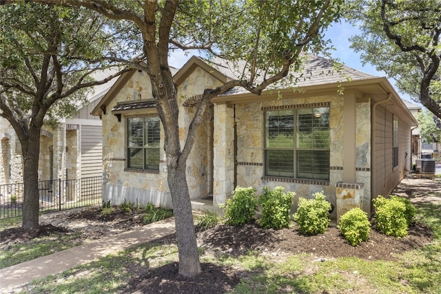 11400 W Parmer Ln Unit 4, Cedar Park, TX 78613 - view of front of property with stone siding