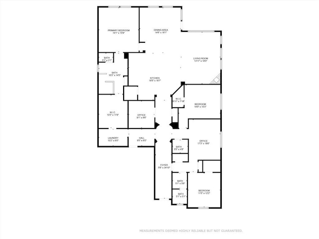 413 Fair Oaks Dr, Georgetown, TX 78628 - view of floor plan / room layout